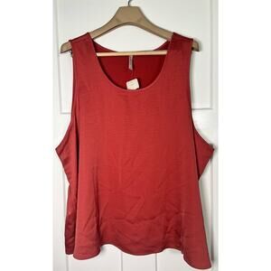 Fabletics Sleep Tank‎ NWT Size 3X Terra Cotta
